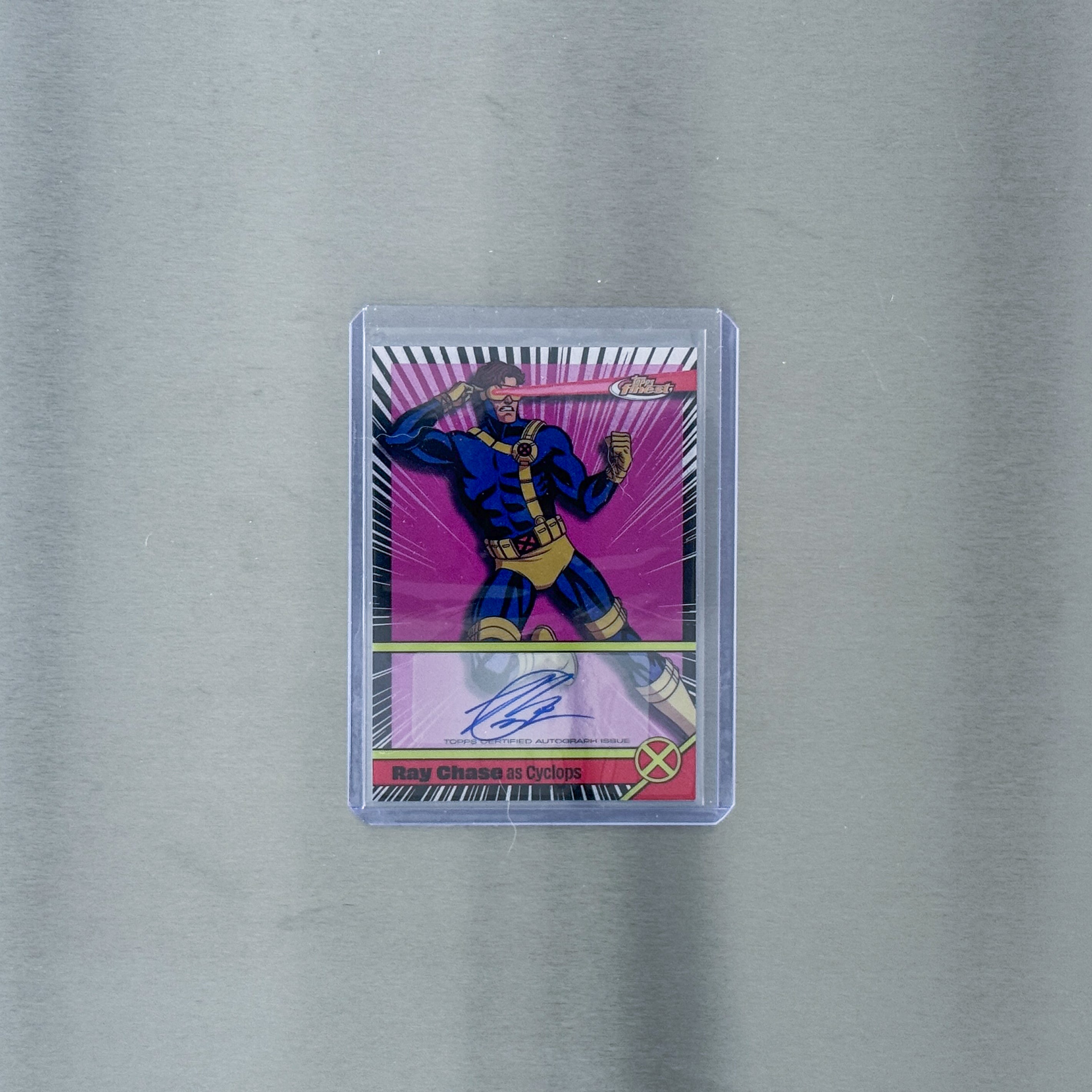 2025 Topps Finest X-Men ’97 - Cyclops Voice Actor Autograph